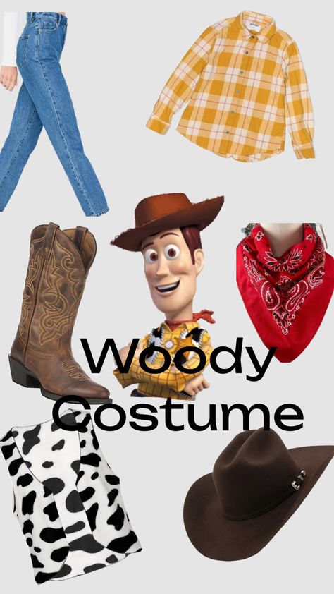 Woody Disneybound Men, Diy Mens Disney Costume, Eep And Guy Halloween Costumes, Diy Woody Costume Men, Woody Costume Mens, Movie Character Costumes Diy, Mens Woody Costume, Halloween Costumes Men Aesthetic, Woody Halloween Costume