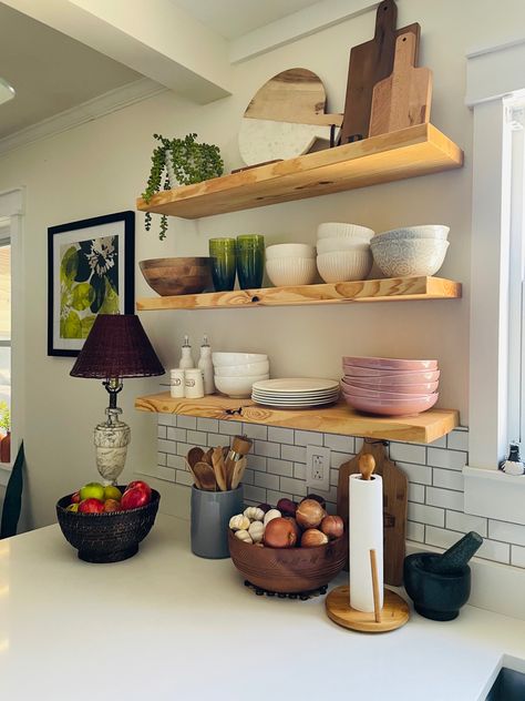 Open Shelves Kitchen Plates, Open Shelf Kitchen Plates, Kitchen Open Shelving Plates, Open Shelf Kitchen Dishes, Kitchen Shelves Plates, Functional Open Shelving In The Kitchen, Plate Shelf Kitchen, Plates On Shelf Open Shelves, Plates On Open Shelves