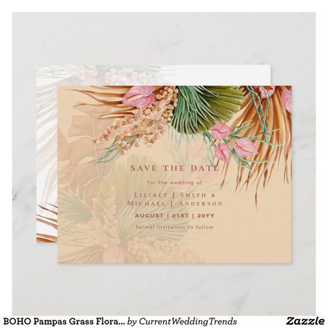 Rehearsal Dinner Invites, Tropical Invitations, Terracotta Wedding, Wedding Postcard, Watercolor Tropical, Free Wedding Printables, Grass Wedding, Wedding Planning Guide, Fall Wedding Invitations