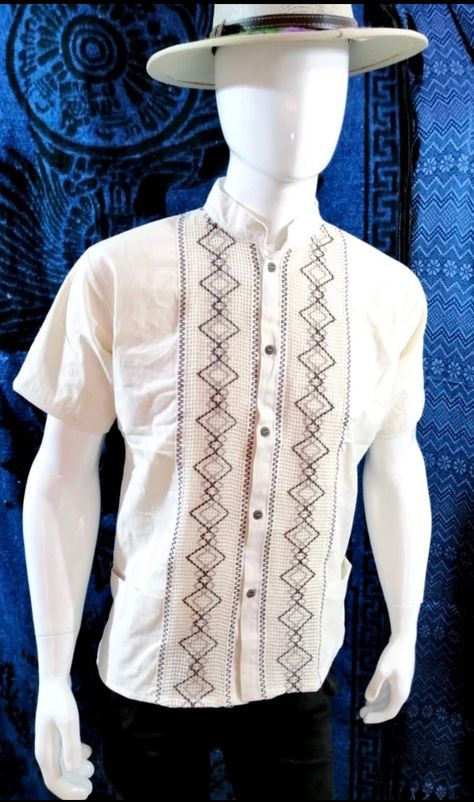 Mexican Attire For Men, Mexican Shirts For Men, Mexican Attire, Mens Guayabera Shirts, Embroidery Men, Mexican Shirt, Mexican Shirts, Mens Dress Shirts, Guayabera Shirt