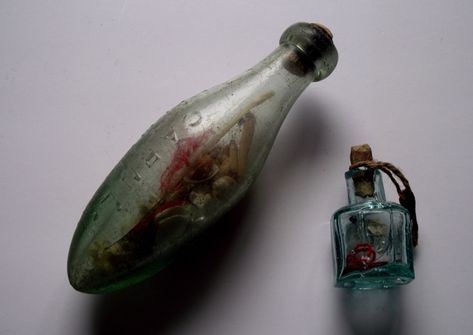 Weird Witch Bottles, Historic Efforts to Ward Off Evil Spells and Witchcraft | Ancient Origins Witch Bottle, Witch Bottles, Ferrari Dino, Witch Trials, Basic Witch, Ancient Origins, Modern Witch, Stonehenge, Book Of Shadows