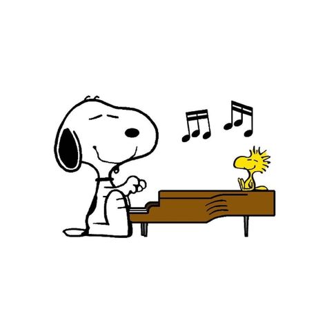 Cute Snoopy Icons, Snoopy Spotify Cover, Snoopy Playing Saxophone, Snoopy Playing Piano, Snoopy Playing Guitar, Geek Home Decor, Snoopy Drawing, Peanuts Wallpaper, Snoopy Tattoo