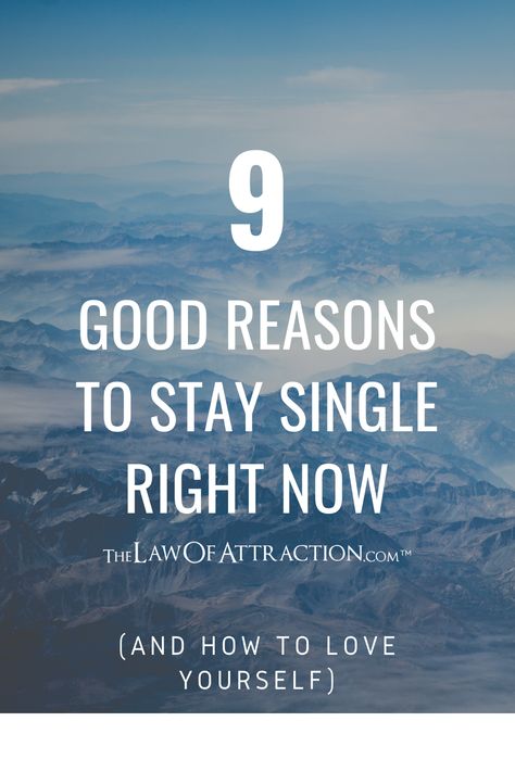 If you've been feeling down about being single, take a look at this article which considers a number of reasons to stay single right now. Lack Of Love, Staying Single, Stay Single, Reasons To Stay, Positive Thinker, How To Love Yourself, Single People, Free Quiz, Committed Relationship