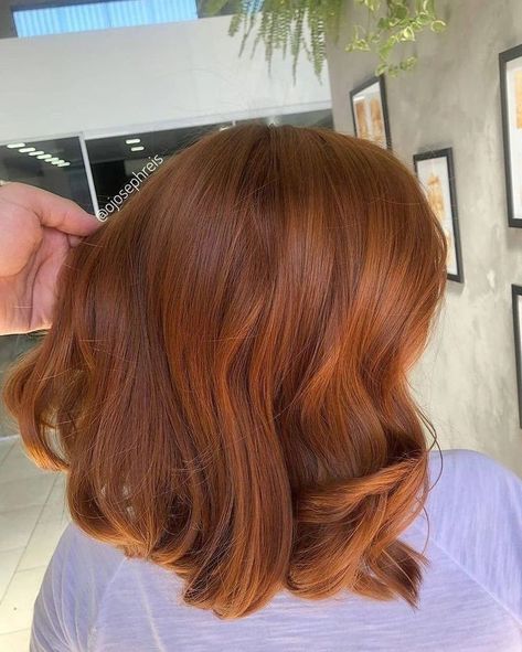 Summer 2020 Hair Color Trends, Thin Hairstyles, Ginger Hair Color, Oval Face Hairstyles, Hair Color Auburn, Short Thin Hair, Oval Face, Hair Styles 2017, Copper Hair