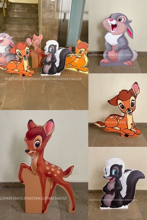 Bambi Silhouette, Deer Birthday Party, Deer Party, Deer Birthday, Birthday Party Props, Trunk Or Treat, Party Props, Party Decor, Trunk