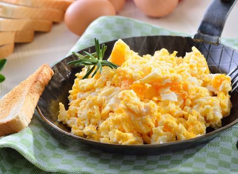 The Best Breakfast Foods For a Flatter Stomach, Say Dietitians — Eat This Not That Toddler Finger Foods, Menu Sarapan Sehat, Healthy Finger Foods, Flatter Stomach, No Dairy Recipes, Best Breakfast Recipes, Idee Pasto Sano, Egg Salad, How To Cook Eggs