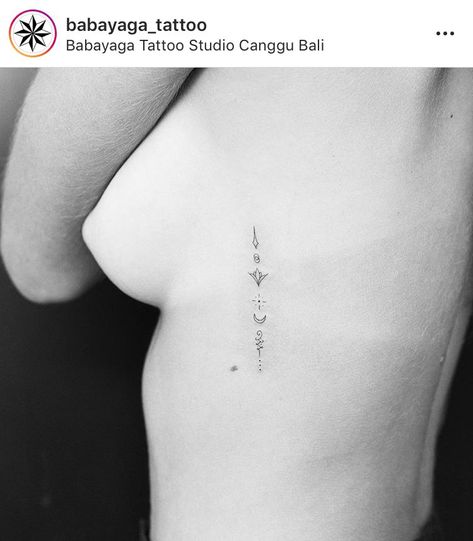 Delicate Vertical Tattoo, Fine Line Tattoos For Women Ribs, Fine Line Rib Tattoos For Women, Side Rib Tattoos Women Vertical, Vertical Rib Tattoo, Vertical Word Tattoo, Vertical Tattoo Ideas, Side Body Tattoos For Women Ribs, Feminine Rib Tattoos