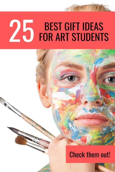 25 Best Gift Ideas for Art Students and Your Favorite Budding Artist - Thriving With Less Best Gifts For Artists, Gifts For Artists Unique, Artist Gift Ideas, Student Birthday Gifts, Gifts For Artists, Affordable Gift Ideas, Artist Birthday, Student Birthdays, Artsy Gift