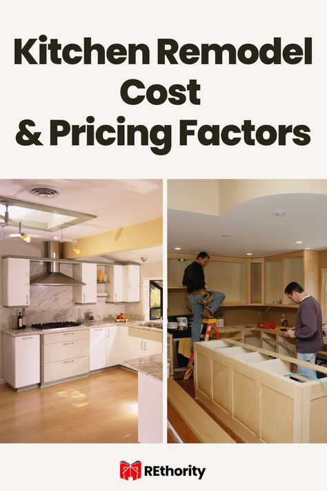 Are you considering a kitchen remodel in 2023? You probably have a lot of questions about what it will cost and what factors influence the cost. In this article, you'll learn about the different factors that could affect the total cost of your kitchen remodel and what types of investments you'll need to make. Whether you're planning a minor update or a full kitchen renovation, this guide will give you the information you need to make the right decisions for your budget. Kitchen Remodel Cost Estimator, Average Kitchen Remodel Cost, Average Kitchen, Kitchen Remodel Pictures, House Makeovers, Kitchen Remodel Cost, Renovation Budget, Full Kitchen, Simple Room