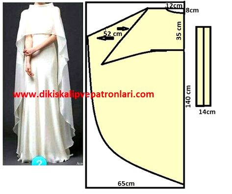 27 Trendy Dress Hijab Muslim Beautiful 8AB Diy Cape For Women, Cape Dress Pattern, Abaya Pattern, Projek Menjahit, Dress Cape, Cape Pattern, Long Cape, Sewing Dress, Sewing Clothes Women