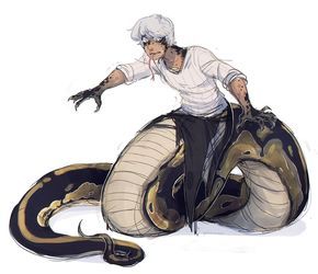 Snake Person Character Design, Snake Humanoid, Naga Character Design, Naga Oc, Naga Art, Snake Person, Snake People, Snake Man, Humanoid Creatures