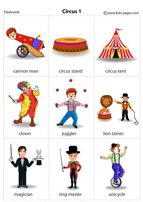 Circus 1 flashcard Carnival Characters, Circus Activities, Circus Pictures, Carnival Activities, Thema Circus, Ring Master, Circus Characters, Book Of Circus, Lion Tamer