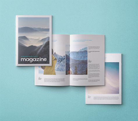 A4 Psd Magazine Booklet Mockup Vol3 | Pixeden Club Magazine Mockup Free, Brochure Psd, Fonts For Designers, Best Branding, Free Fonts For Designers, Magazine Mockup, Brochures Mockups, Psd Template Free, Flyer Poster