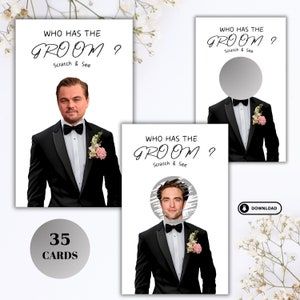 Who Has The Groom Scratch off game Bridal show game scratch Find The Groom scratch bridal scratch off Bachelorette Game Who Has The Groom, Wedding Scratch Card, Bachelorette Game, Bachelorette Games, Off Game, Scratch Card, Bridal Show, Scratch Off, The Groom