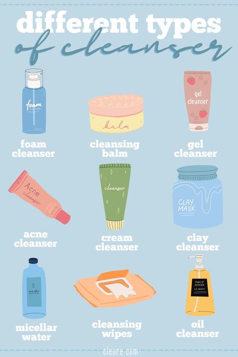 Type Of Cleanser, Types Of Cleansers, Good Cleansers, Aesthetic Bubbles, Selfcare Goals, Skincare Education, Cleanser Products, Skincare Consultation, Bleaching Your Skin