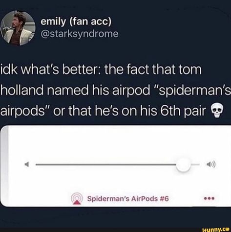 Funny Things To Name Your Airpods, Airpods Name Ideas Funny, Funny Airpods Names, Things To Name Your Airpods, Airpods Names Ideas, Airpod Names, Tom Holland Imagines, High School Life, Funny Names