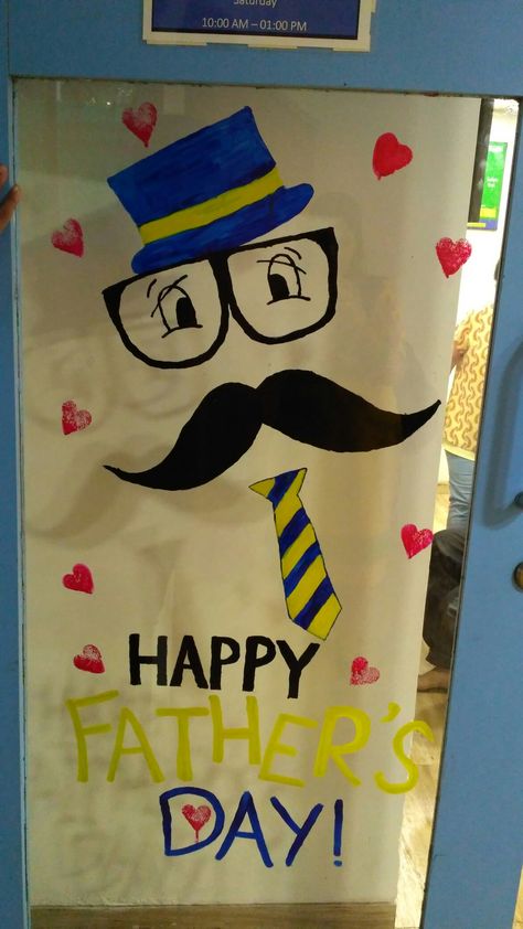 Fathers Day Board Ideas For School, Fathers Day Decorations For School, Board Decoration For Father's Day, Fathers Day Board Decoration, Fathers Day Door Decorations Classroom, Father’s Day Decoration Ideas, Father's Day Decorations Ideas, Dan Očeva, Diy Father's Day Decorations