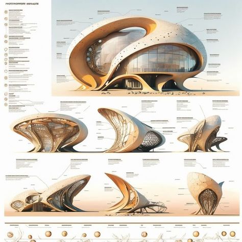 House Concept Art Interior, Fantasy House Concept Art, Fantasy House Concept, House Concept Art, Biomimicry Architecture, House Concept, Concept Models Architecture, Conceptual Architecture, Archi Design