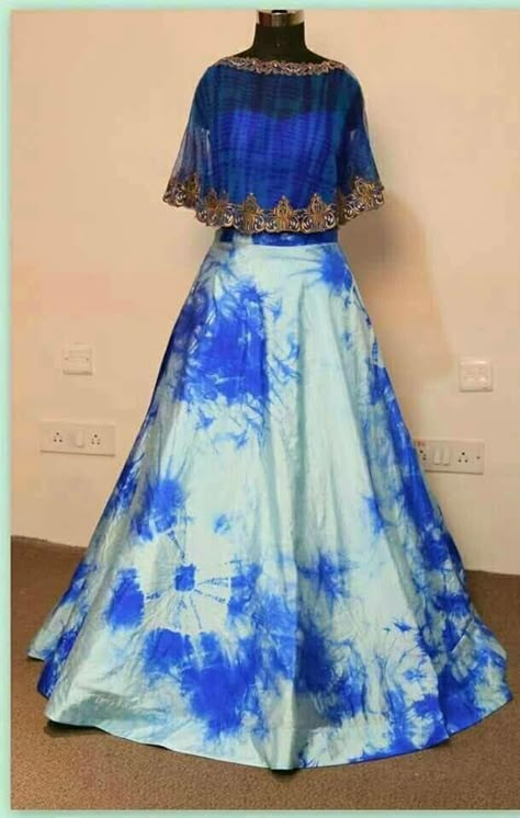 Ahhhh!!! It's gorgeous!!! Shibori Dress, Anarkali Designs, Anarkali Frock, Half Saree Lehenga, Diwali Outfits, Purple Prom, Lehenga Gown, Lehnga Dress, Learn Seo