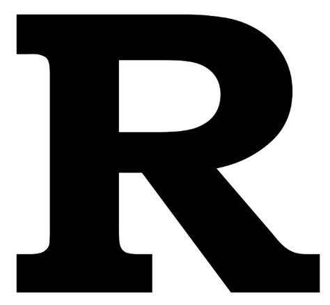 R Fonts Design Letters, Letter R Typography, Letter R Stencil, R Capital Letter, Letter R Monogram, Black Alphabet, R Letter, Letters Printable, The Letter R