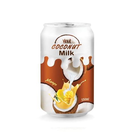 330ml VINUT Coconut milk with mango juice flavour Check more at https://vinut.com.vn/products/coconut-water/330ml-vinut-coconut-milk-with-mango-juice-flavour/ Coconut Milk Packaging, Milk Packaging Design, Coconut Milk Coffee, Packaging Design Ideas, Milk Packaging, Viet Food, Juice Packaging, Juice Flavors, Strawberry Juice