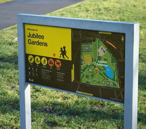 Map Signage, Park Signage, Wayfinding Design, City Sign, Wayfinding System, Information Systems, Urban Park, City Illustration, Wayfinding Signage