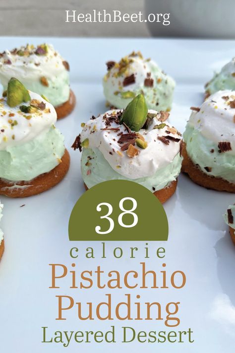 Pistachio Dessert Pudding, Low Cal Dessert, Pistachio Dessert, Dessert Mini, Layered Dessert, Low Calorie Recipes Dessert, Sugar Free Pudding, Pistachio Pudding, Low Calorie Dessert