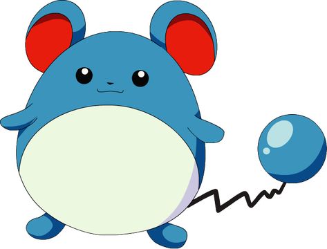 Marill Pokemon, Johto Region, Pokemon Anime Characters, Fairy Type Pokemon, Pokemon Wiki, Water Fairy, Pokemon Eeveelutions, Pokemon Anime, Pokemon Pokedex