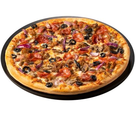 Pizza | Pizza Ranch Beef Pepperoni, Pizza Ranch, Black Olives, Pizza Pizza, Red Onions, Black Olive, Hawaiian Pizza, Red Onion, Vegetable Pizza