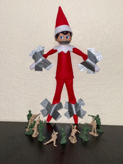 Army guys Elf Fun, Army Men, Elf On The Shelf, Elf