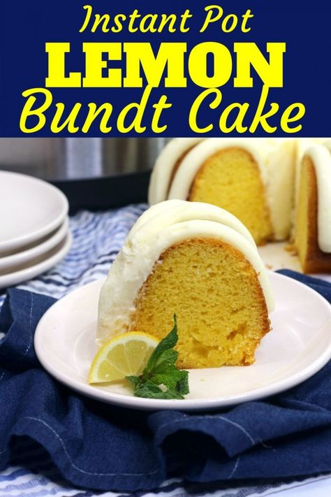 Instant Pot Cake Mix Recipes, Instant Pot Bundt Pan Recipes, Instant Pot Cakes, Instant Pot Bundt Cake Recipes, Instant Pot Bundt Cake, Instant Pot Cake Recipes, Instant Pot Cake, Instapot Ideas, Bundt Cake Recipes