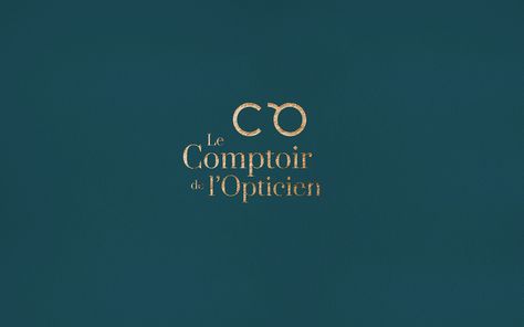 Le Comptoir de l'Opticien on Behance Eyewear Branding, Optic Logo, Logo Ideas Design, Equestrian Logo, Creative Restaurant, Optical Store, Business Card Design Inspiration, A Logo Design, Creative Company