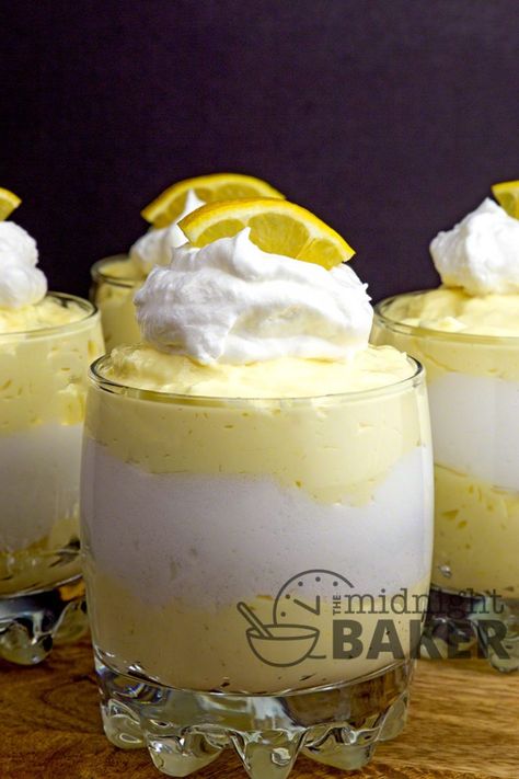 This no-bake creamy lemon dessert is full of lemony flavor with a velvety texture Lemon Concentrate, Bon Bons Recipe, Parfait Desserts, Family Desserts, Lemon Dessert, Cream Fresh, Parfait Recipes, Brunch Food, Easter Brunch Food