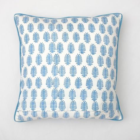 PRICES MAY VARY. Cotton ELEGENT PIECE : Our block print preppy pillows combine historical motifs with a contemporary aesthetic. With its distinctive bohemian style, this statement soft 16x16, 18x18,20x20 pillow cover is ideal for decorating practically any location, including bedrooms, living rooms, farmhouses, cars, and outdoor or indoor areas. QUALITY MATERIAL : The pillow cover is composed of a soft and comfy cotton fabric that features a cute and elegant boho floral design. Our pillow covers Valentine Pillows, Decorative Couch Pillows, Living Room Chic, Preppy Pillows, Pillows For Living Room, Valentines Pillows, Leaves Pillow, Blue Throws, Decorative Pillows Couch