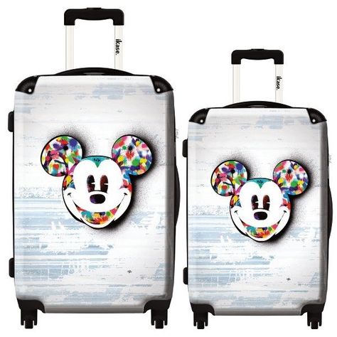 IKASE CANDY MICKEY 2 PC Set ($278) ❤ liked on Polyvore featuring bags, luggage y black Betsey Johnson Luggage, Disney Candy, Disney Luggage, Disney Packing, Top 10 Christmas Gifts, Cute Luggage, Hardside Spinner Luggage, Spinner Luggage Sets, Best Luggage