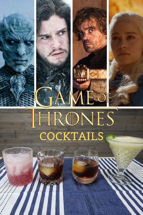 Game of Thrones Cocktails House Of The Dragon Themed Drinks, Game Of Thrones Drinking Game, Game Of Thrones Drink, Game Of Thrones Cocktails, Game Of Thrones Wine, Game Of Thrones Swords Ice, Night King, Seasonal Drinks, Halloween Cocktails