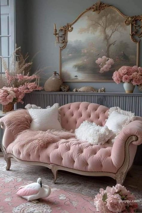 Coquette Aesthetic Room, Cottage Pink, Diy Shabby Chic, Apartment Simple, Shabby Chic Interior Design, Shabby Chic Decor Bedroom, Deco Rose, Future Apartment Decor, Shabby Chic Interiors