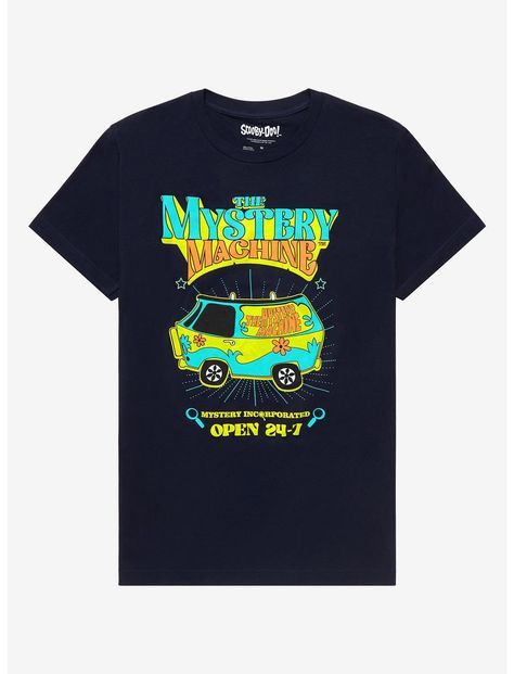 Mystery Incorporated, The Mystery Machine, Mystery Machine, Cartoon Tv, Graphic Tee Shirts, Mens Graphic Tee, Halloween Shirt, Scooby Doo, Mens Graphic