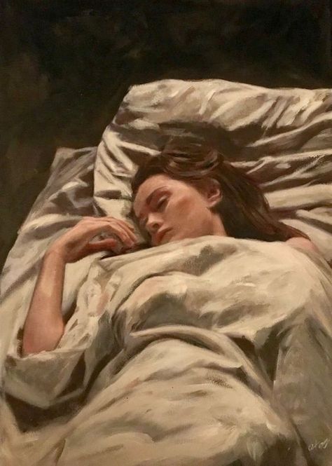 العصور الوسطى, Beauty Paintings, Laying In Bed, Slaap Lekker, 인물 드로잉, Arte Inspo, Arte Sketchbook, A Level Art, Ap Art