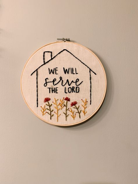 Cute Embroidery Sayings, Scripture Embroidery Hoop, Scripture Embroidery Patterns, Quotes Embroidery Inspiration, Embroidery Christian Patterns, Embroidery Hanging Wall, Bible Verse Embroidery Hoop, Wall Hanging Embroidery Design, Bible Verse Embroidery Patterns