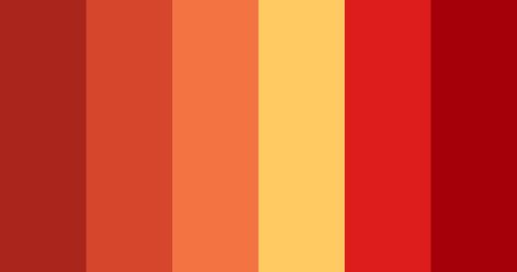 Space Color Scheme, Restaurant Color Palette, Color Scheme Orange, Orange Hex, Chinese Banquet, Red Names, Red Space, Hexadecimal Color, Colors Palette