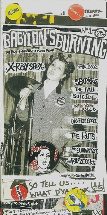 The aesthetics of countercultural magazines and posters was influenced by the visual anarchy of punk zines like this one.  https://www.facebook.com/polystyrenetribute Counterculture Aesthetic, 80s Punk Poster, X Ray Spex Poster, 80s Magazine Aesthetic, Punk Rock Magazine, Punk Flyers 80s, Punk Zine Graphic Design, Punk Flyers, Punk Zines