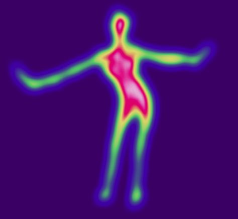 heatmap_person Heatmap Aesthetic, Heatmap Art, Brainrot Aesthetic, Heatmap Design, Thermal Art Aesthetic, Thermal Art, Posca Marker, Heat Map, Tame Impala