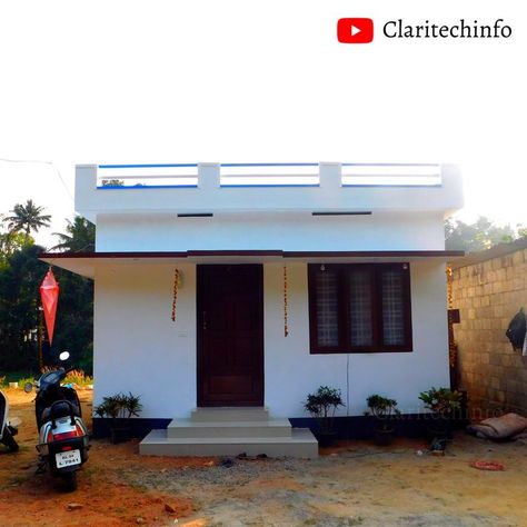 Here we introduce you to a brand new low budget (6 lakhs ) modern 2 bedroom house design with in Kerala , India. our website : www.claritechinfo.com This 2Bhk low budget house is located at Mavelikkara , Elanjimel. The house is built on 400 sqft. We absolutely loved the house where the space is used effectively. BUDGET : 6.5 LAKH AREA: 400SQFT LOCATION: MAVELIKARA, ELANJIMEL House Design Budget, 2bhk House Design, Low Budget House Design, Small House Design Kerala, Budget Home Design, 2 Bedroom House Design, Indian House Design, Low Budget House, Budget House Plans