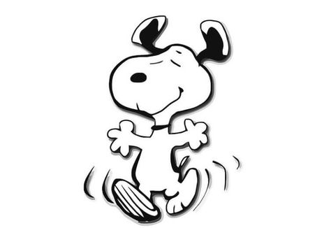 What Breed Does Snoopy, Charlie Brown's Dog, Belong to? - PetTime Funny Dances, Black And White Beagle, Charlie Brown Dog, White Beagle, Computer Animation, Snoopy Love, Dance Humor, Picture Story, Brown Dog