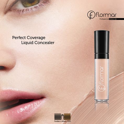 PERFECT COVERAGE LIQUID CONCEALER www.flormar.com Flormar Concealer, Liquid Concealer, E Bay, Concealer, Makeup Tips, Makeup, Beauty, Quick Saves, Make Up