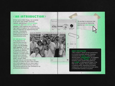 Internship Report | Mini Zine :: Behance Internship Report, Mini Zine, Book Layouts, Report Cover, Report Design, Information Architecture, Fashion Graphic Design, Ux Web Design, Environmental Graphics