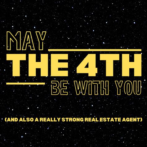 Ok, it might be corny, but it is still funny. #nukeknowsvegas #May4th #mayfourth #lasvegasrealestateagent #realestatetip #investmentproperty #realestategoals #veteran #military #realtorlife #lasvegasrealestate #goals #firsttimehomebuyer #homesforheroes #realtortips #lasvegas Getting Into Real Estate, May 4th, May The 4th Be With You, May The 4th, Real Estate Tips, Investment Property, Real Estate Marketing, Real Estate Agent, Home Buying