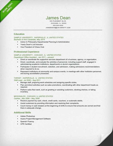 Student Reverse Chronological Resume Sample Chronological Resume Template, Resume Format Examples, Resume Format Download, Chronological Resume, Resume References, Resume Layout, Chicago University, Resume Builder, Technical Writing