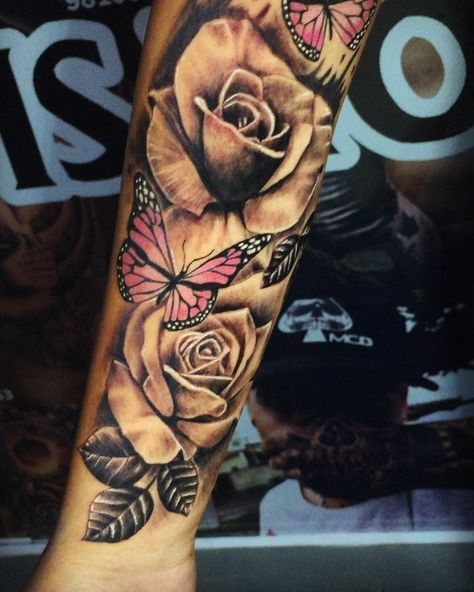 Tattoo Strength, Puppy Tattoo, Arm Sleeve Tattoos For Women, Hip Thigh Tattoos, Rose Tattoos For Women, Skull Sleeve Tattoos, Ankle Tattoos For Women, Cute Hand Tattoos, Mom Tattoo Designs